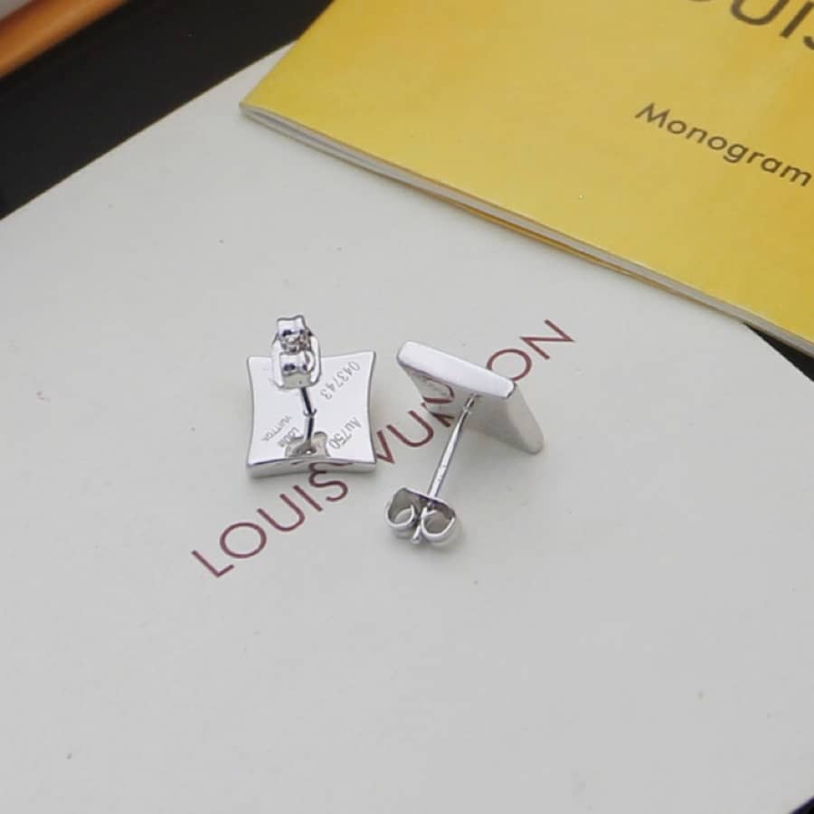 Knockoff L0vis Vvtt0n Logo Earring