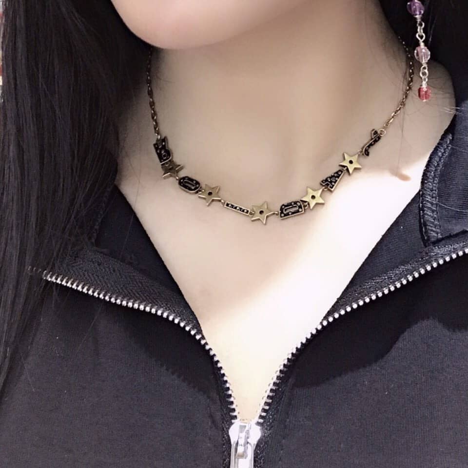 7 Star Chr1st1an D10r Necklace