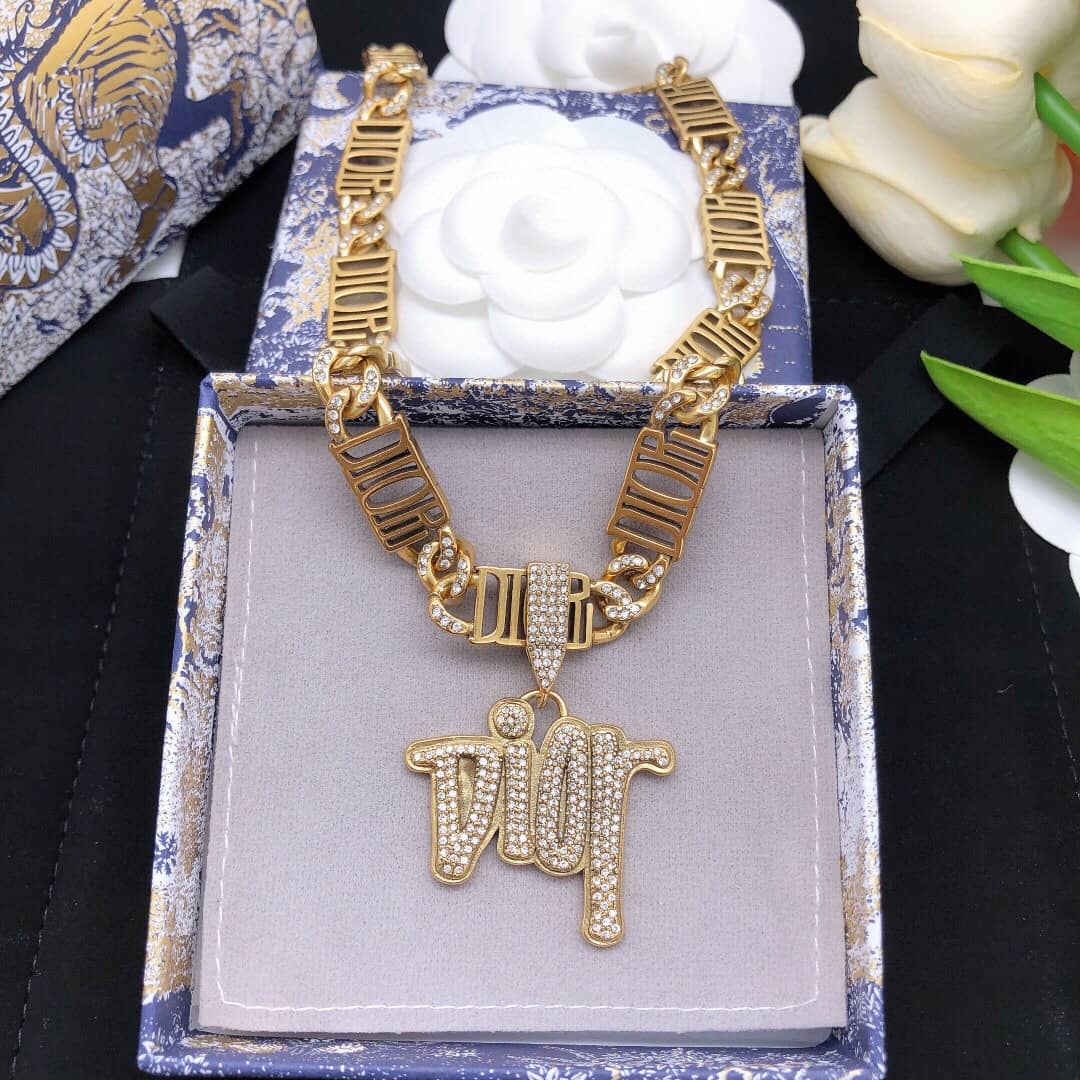 Designer Chr1st1an D10r Classic Necklace