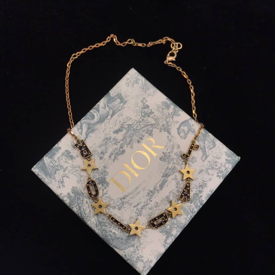 7 Star Chr1st1an D10r Necklace