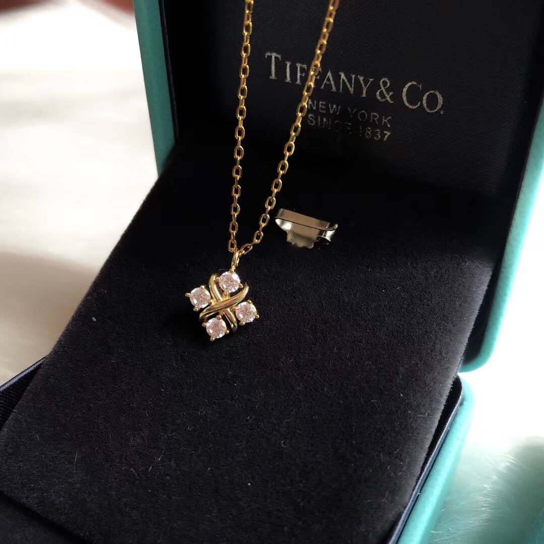 Wholesale T*f*ny Logo Necklace