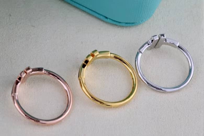 Fake T*f*ny Logo Ring