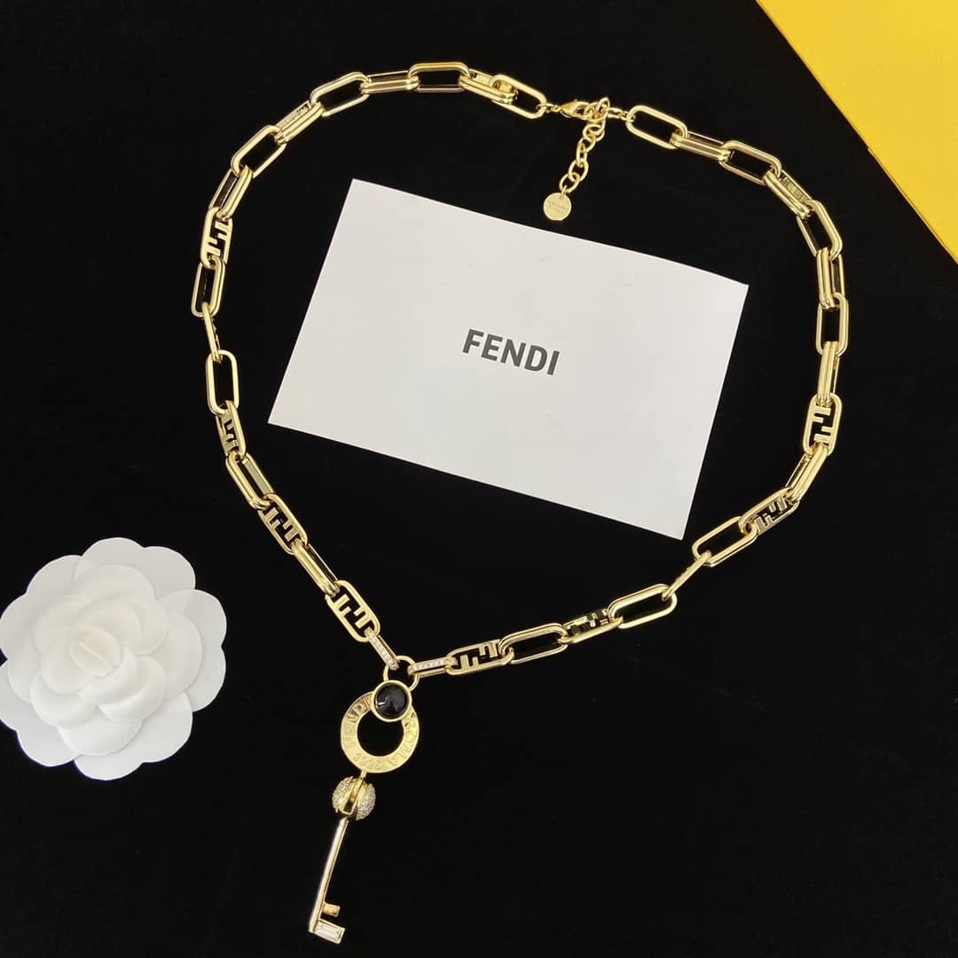 Designer F**di Classic Necklace