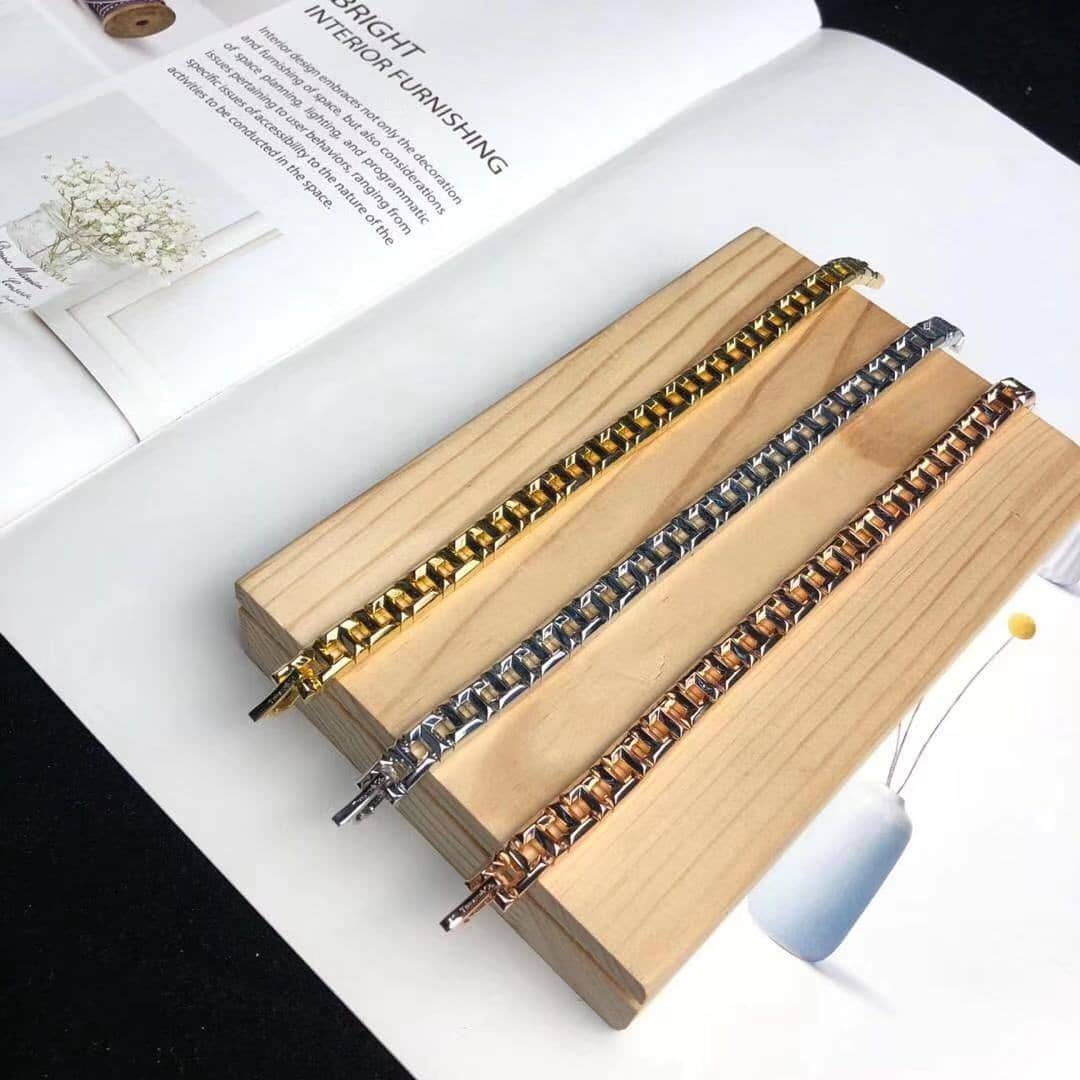 Knockoff T*f*ny Logo Bracelet