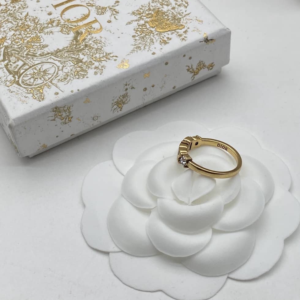 Wholesale Chr1st1an D10r Logo Ring