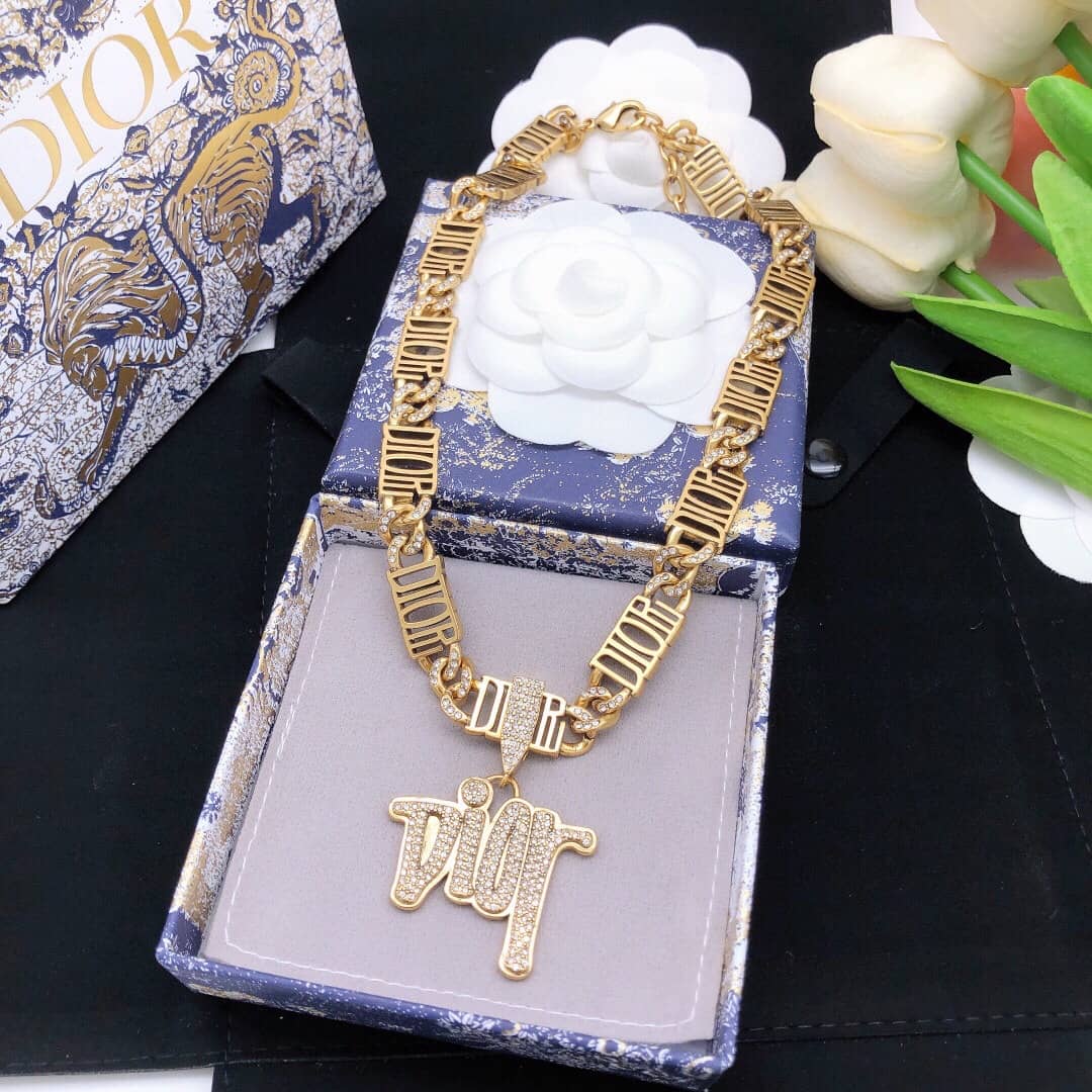 Designer Chr1st1an D10r Classic Necklace
