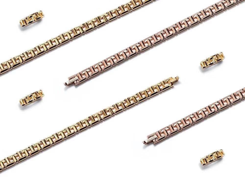 Knockoff T*f*ny Logo Bracelet