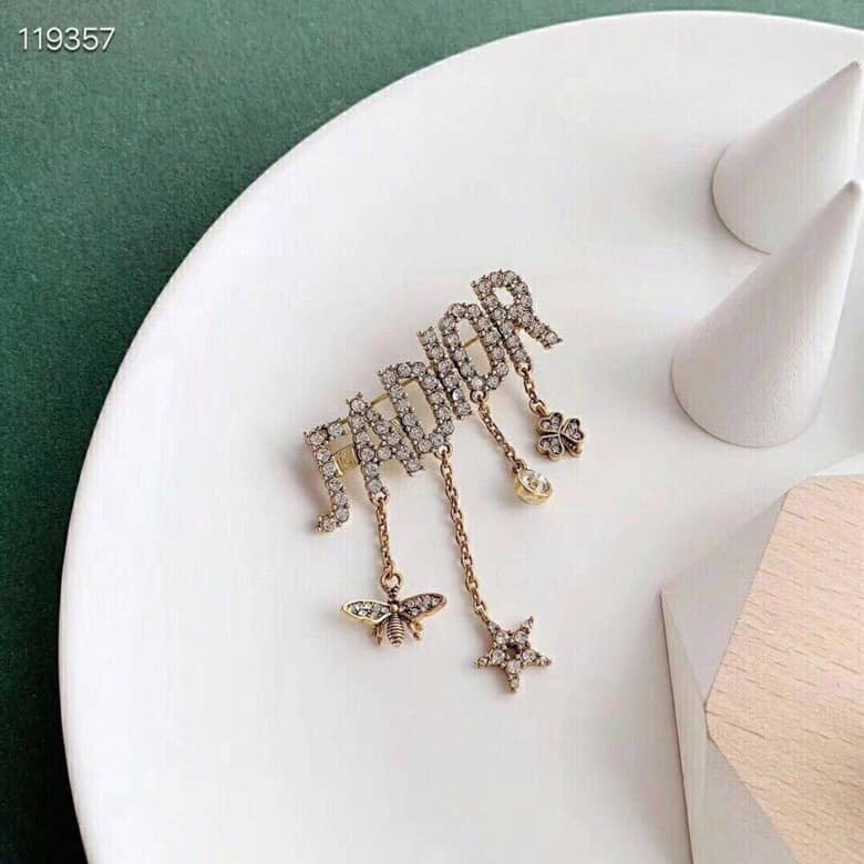 Designer Chr1st1an D10r Classic Brooch