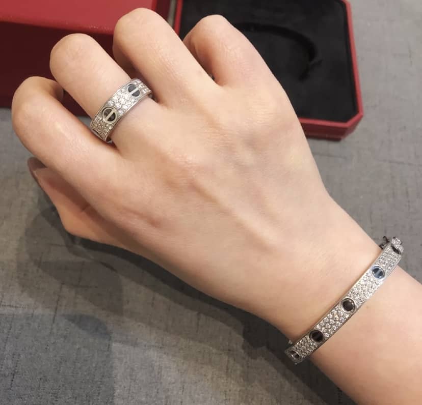 Ca*t1er Ring First Copy