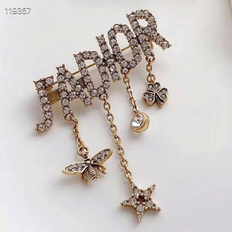 Designer Chr1st1an D10r Classic Brooch