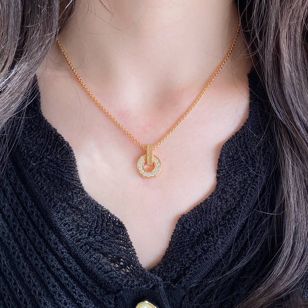 Designer Bv1g*ai Classic Necklace