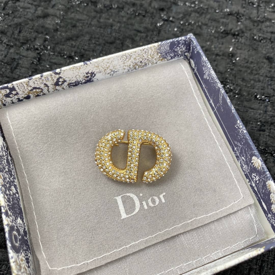 Wholesale Chr1st1an D10r Logo Brooch