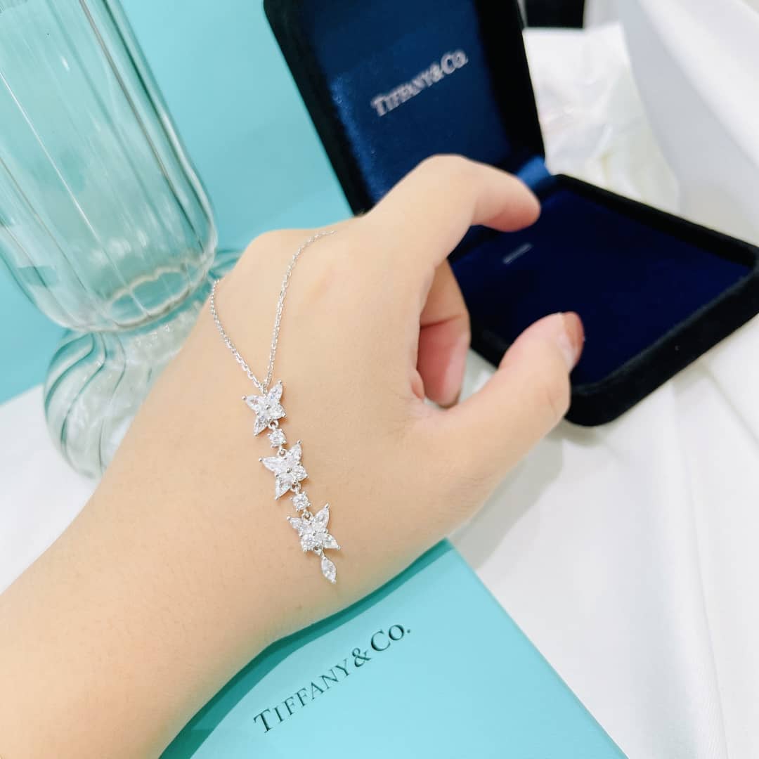 Wholesale T*f*ny Logo Necklace