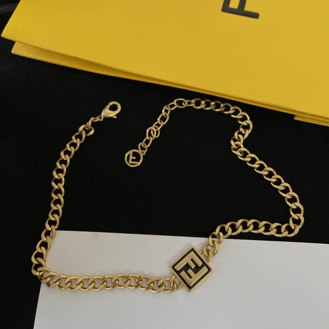 High Quality F**di Necklace