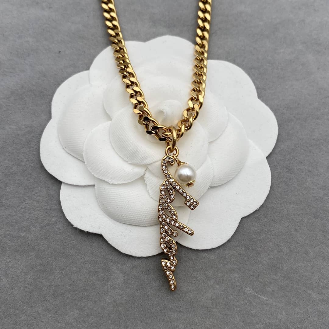 Designer Chr1st1an D10r Classic Necklace
