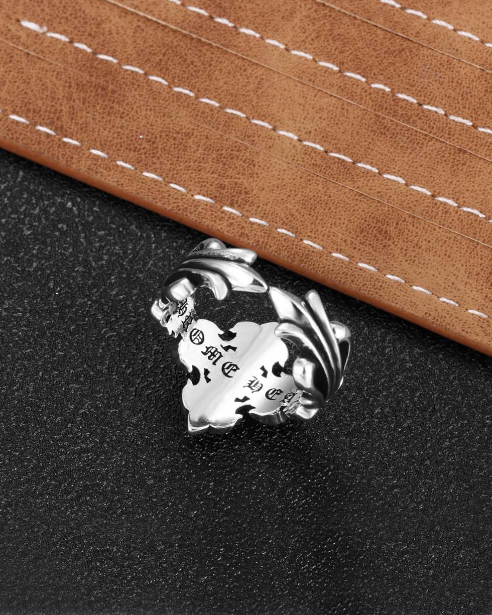 Wholesale Ch*0me He**ts Logo Ring