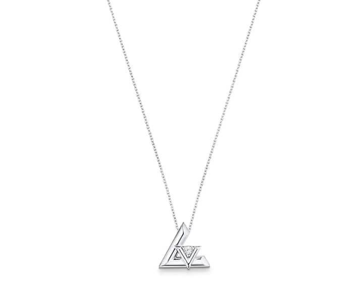 Knockoff L0vis Vvtt0n Logo Necklace