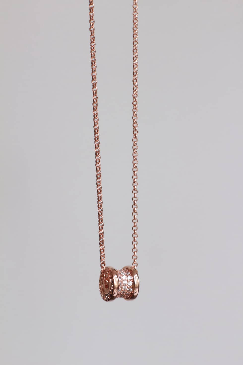 Knockoff Bv1g*ai Logo Necklace