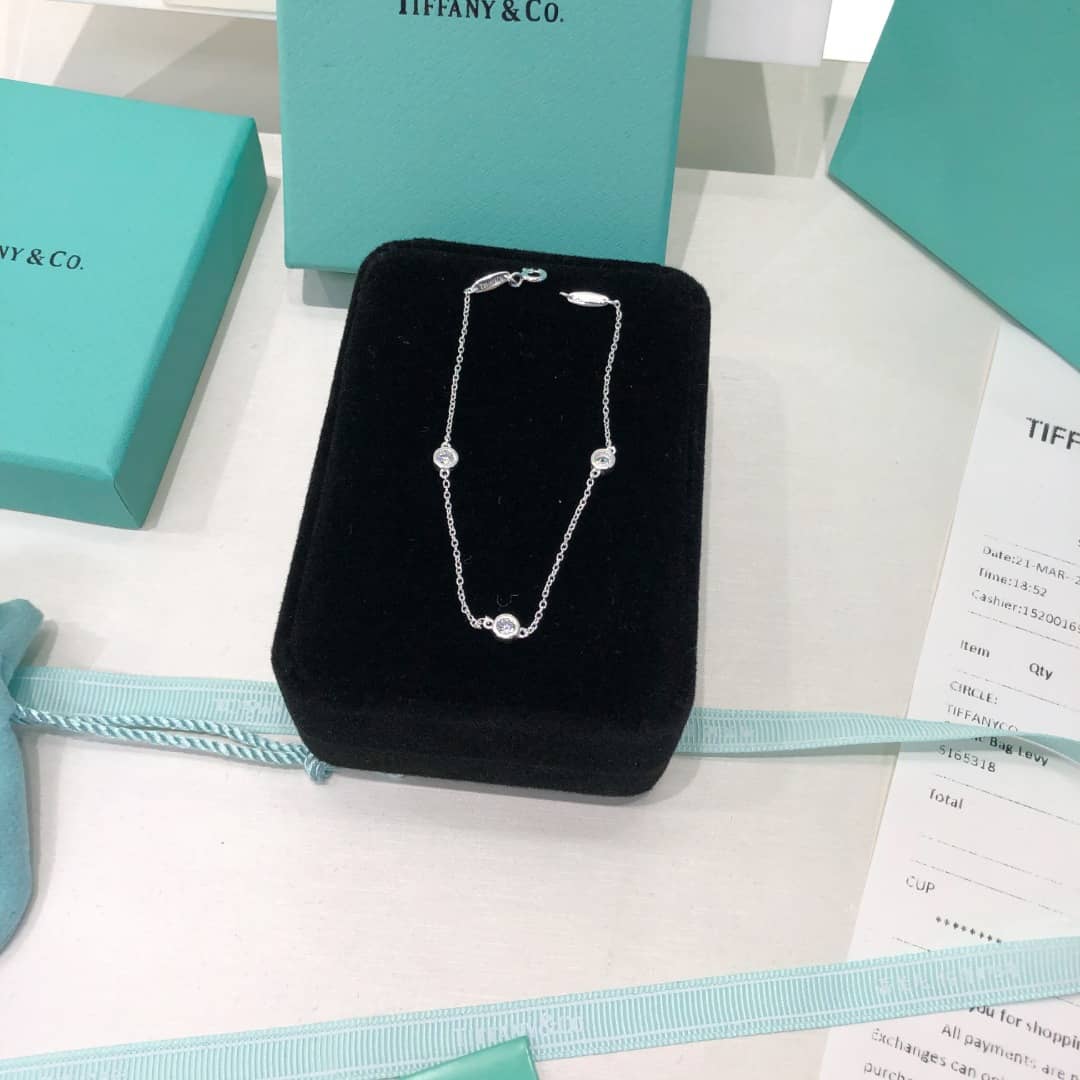 Knockoff T*f*ny Logo Bracelet