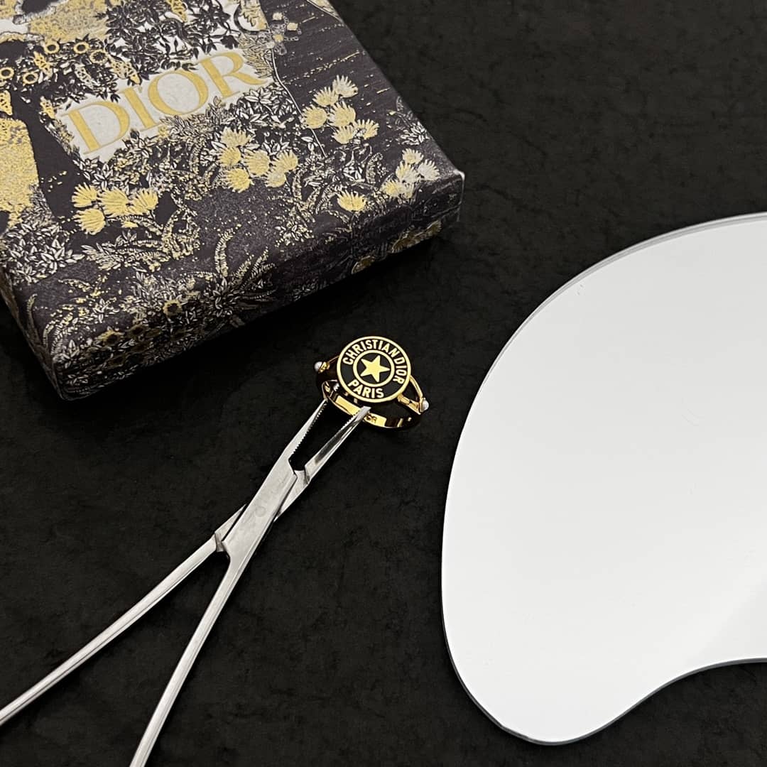 Wholesale Chr1st1an D10r Logo Ring