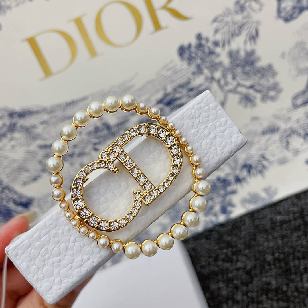 Designer Chr1st1an D10r Classic Brooch