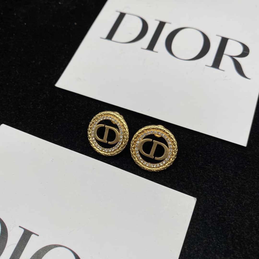 Wholesale Chr1st1an D10r Logo Earring