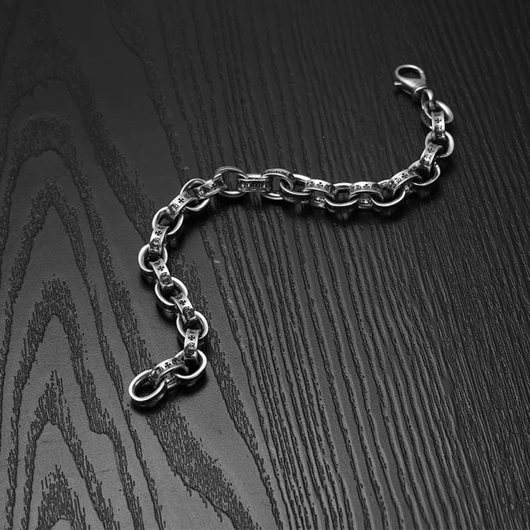 Wholesale Ch*0me He**ts Logo Bracelet