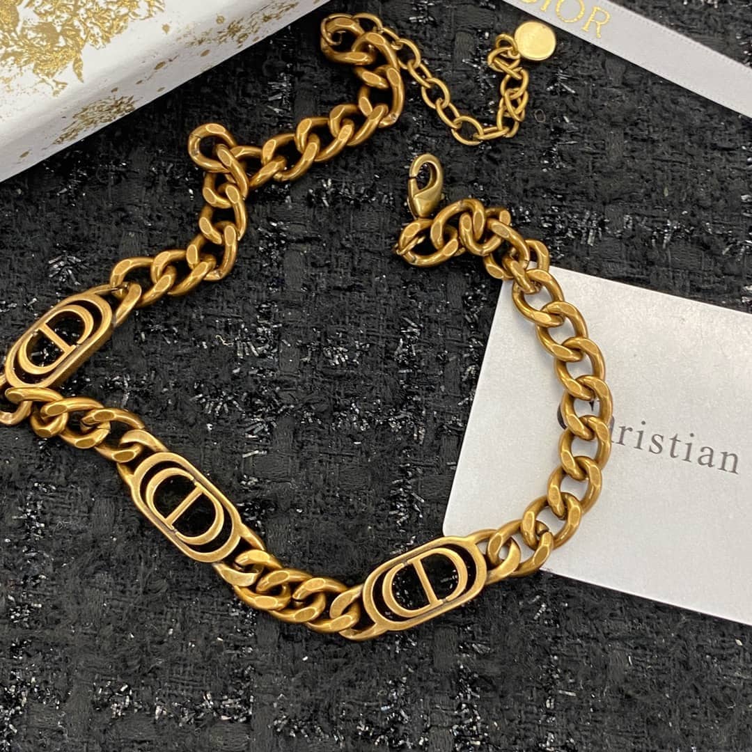 High Quality Chr1st1an D10r Necklace