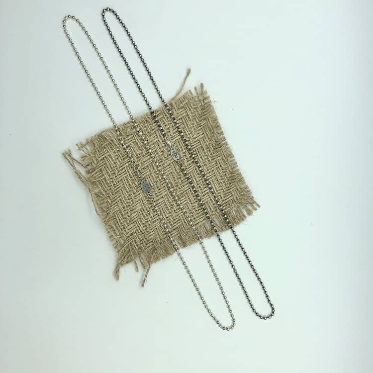 Knockoff Ch*0me He**ts Logo Necklace