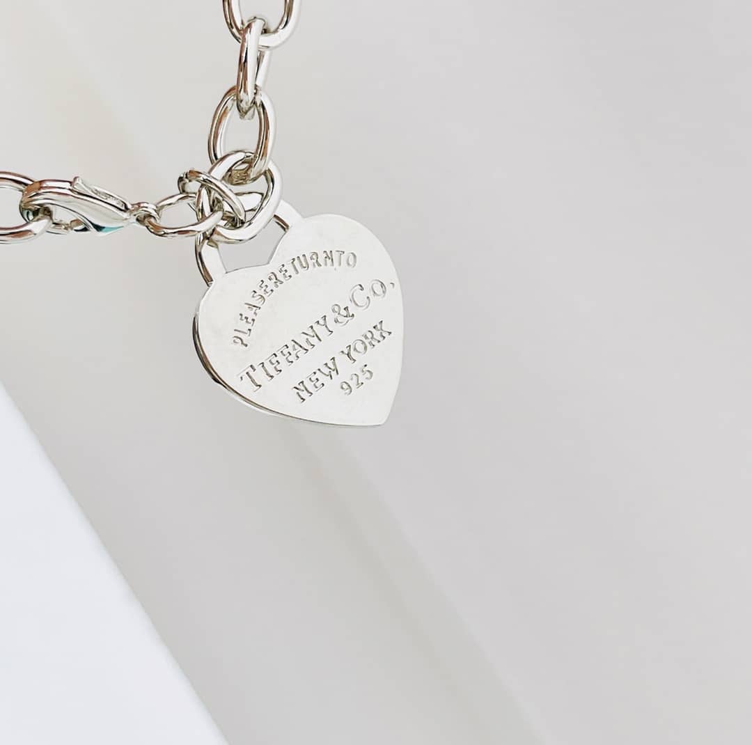 Fake T*f*ny Logo Bracelet