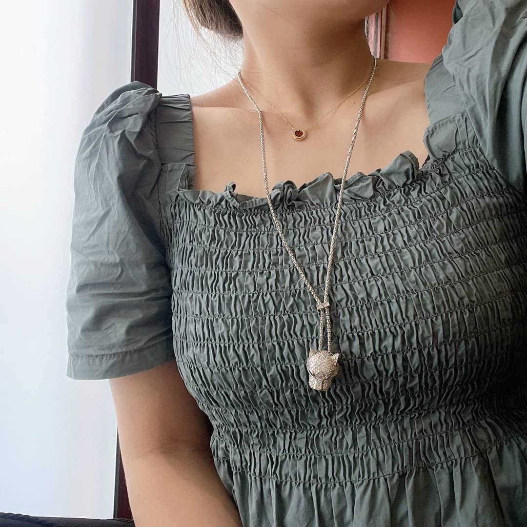 Knockoff Ca*t1er Logo Necklace