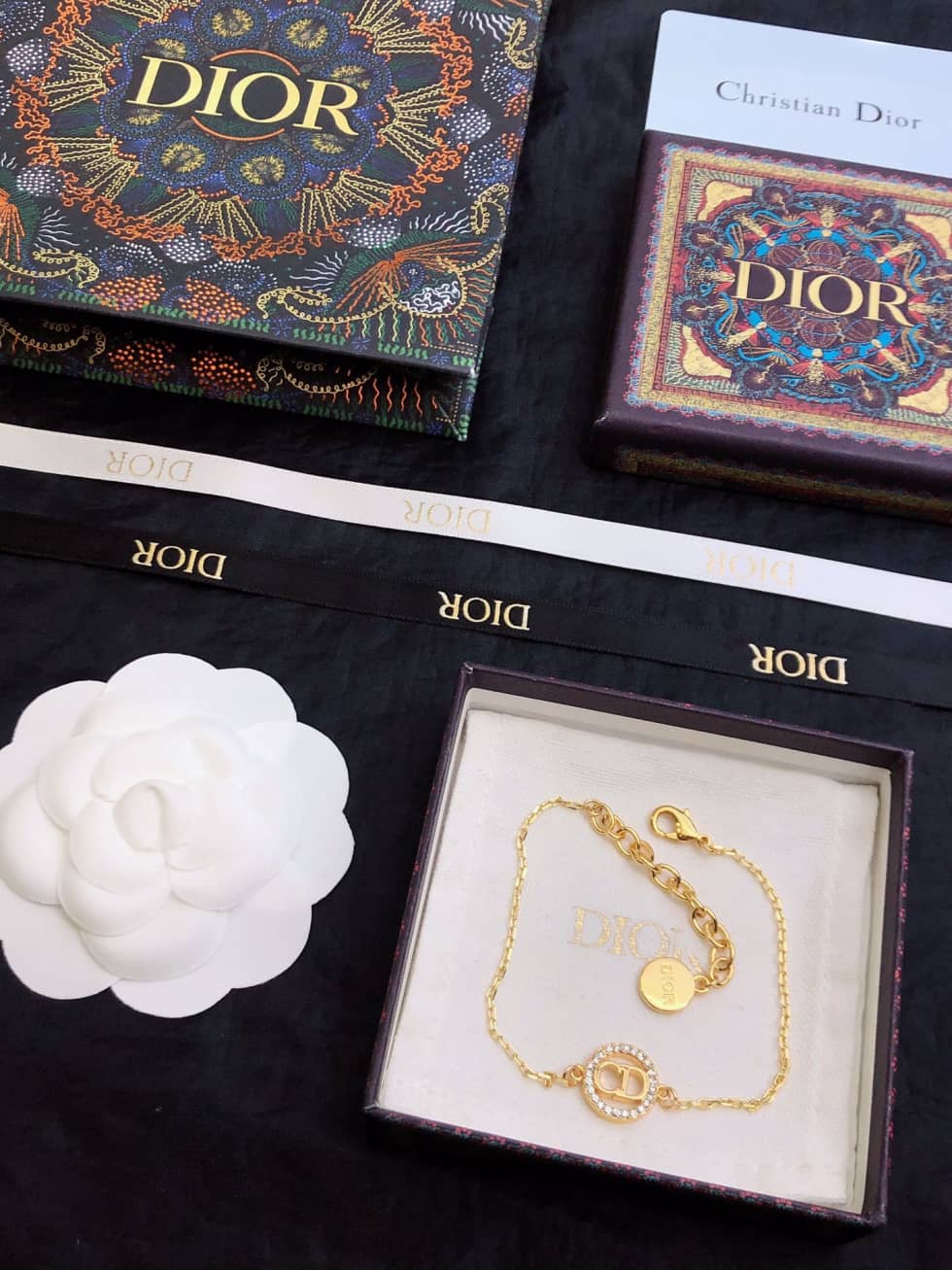 Knockoff Chr1st1an D10r Logo Bracelet