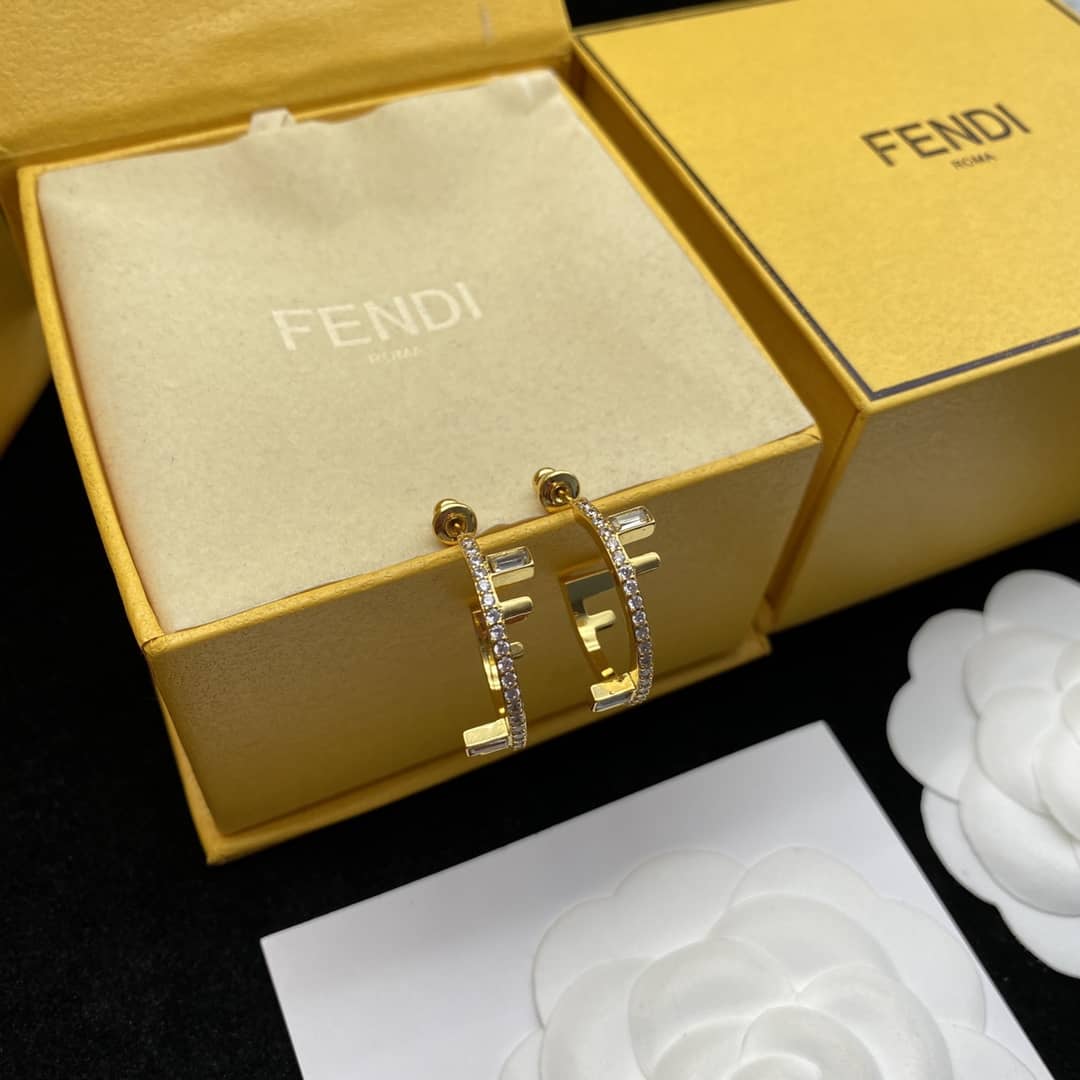 Designer F**di Classic Earring