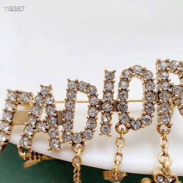 Designer Chr1st1an D10r Classic Brooch