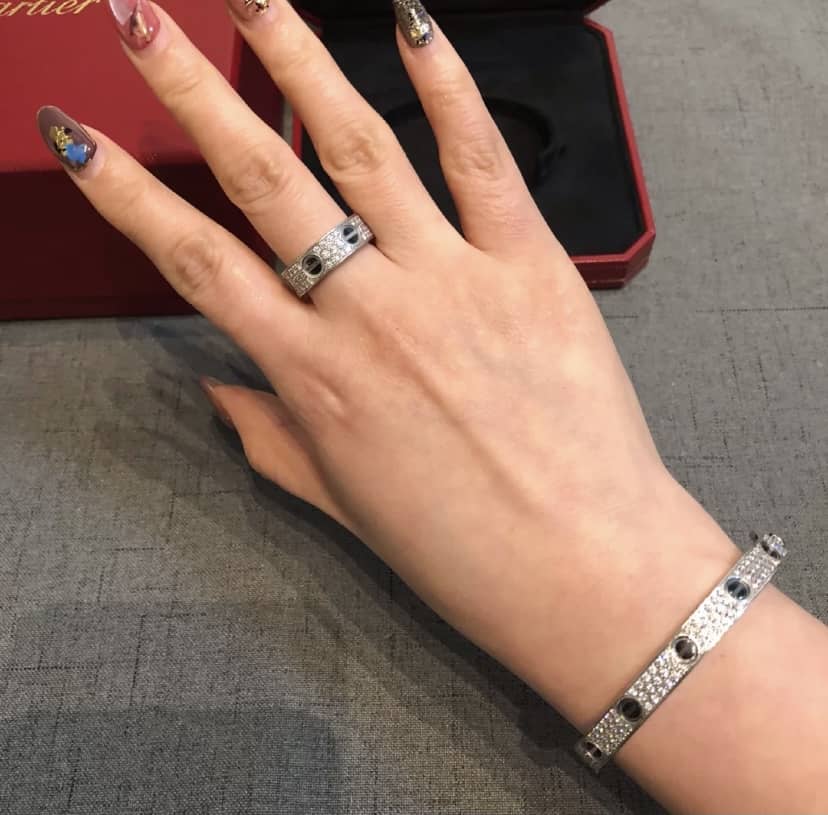 Ca*t1er Ring First Copy