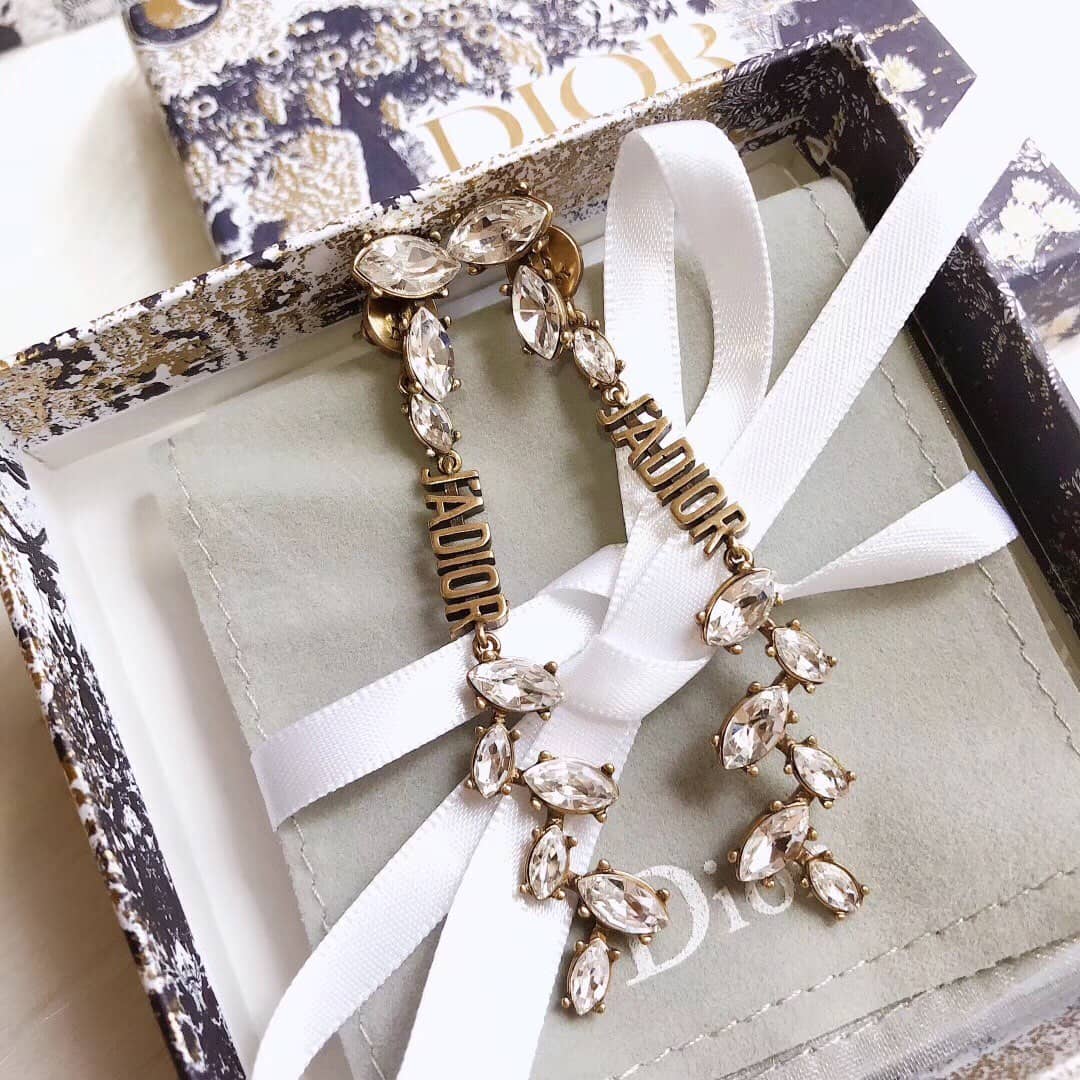 Wholesale Chr1st1an D10r Logo Earring