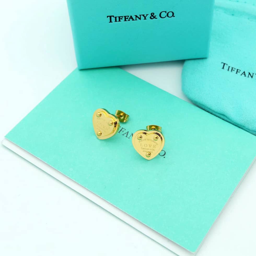 Wholesale T*f*ny Logo Earring