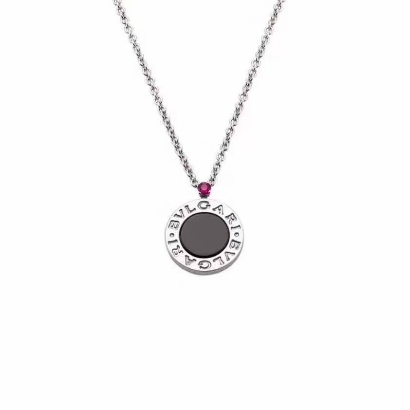 Knockoff Bv1g*ai Logo Necklace