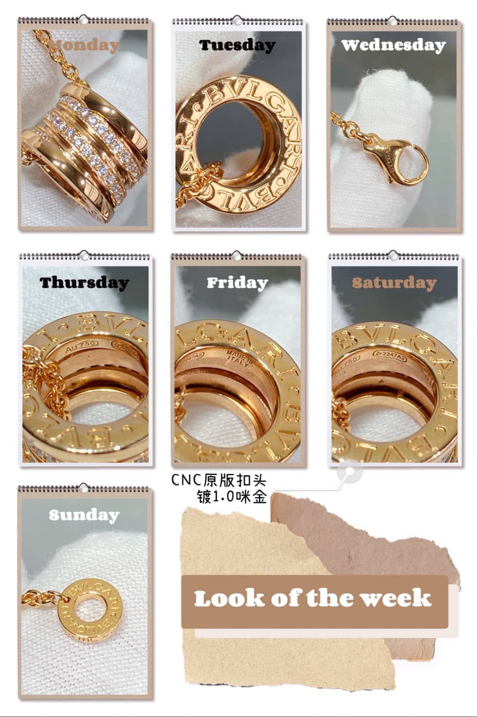 Wholesale Bv1g*ai Logo Necklace