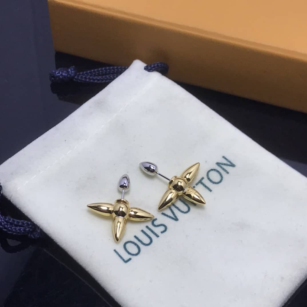 Fake L0vis Vvtt0n Logo Earring
