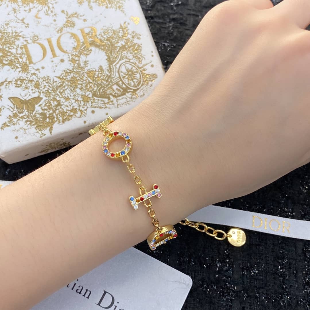 Wholesale Chr1st1an D10r Logo Bracelet