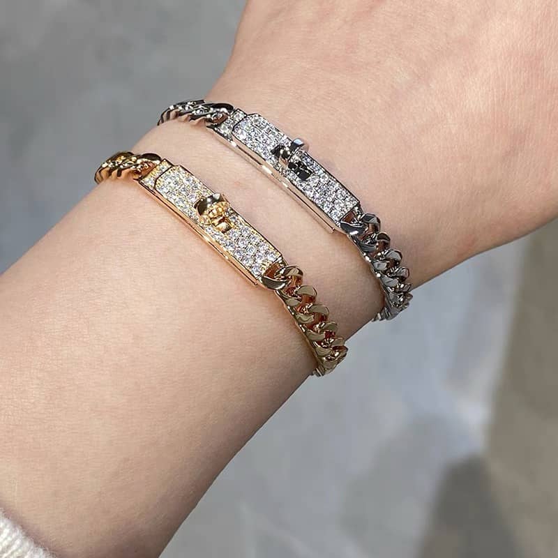 Fake H**me5 Logo Bracelet