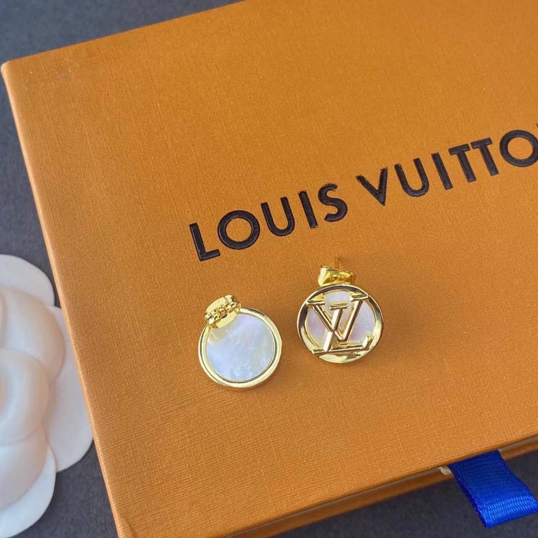 Fake L0vis Vvtt0n Logo Earring