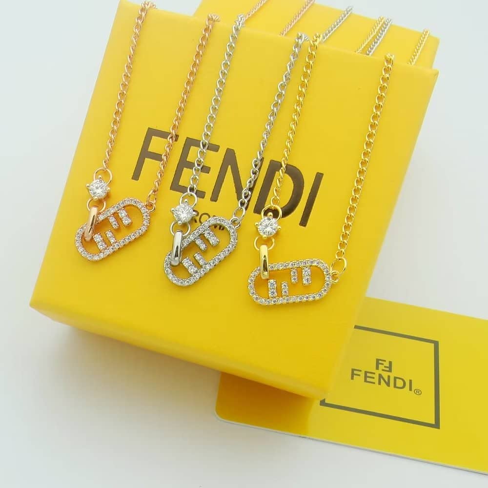 Wholesale F**di Logo Necklace
