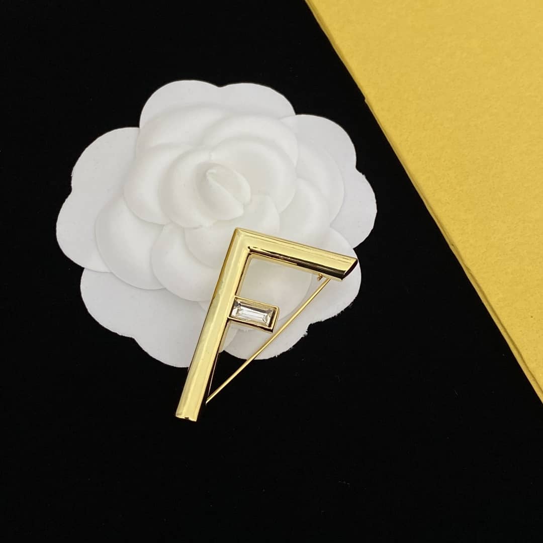 Best F**di Classic Brooch