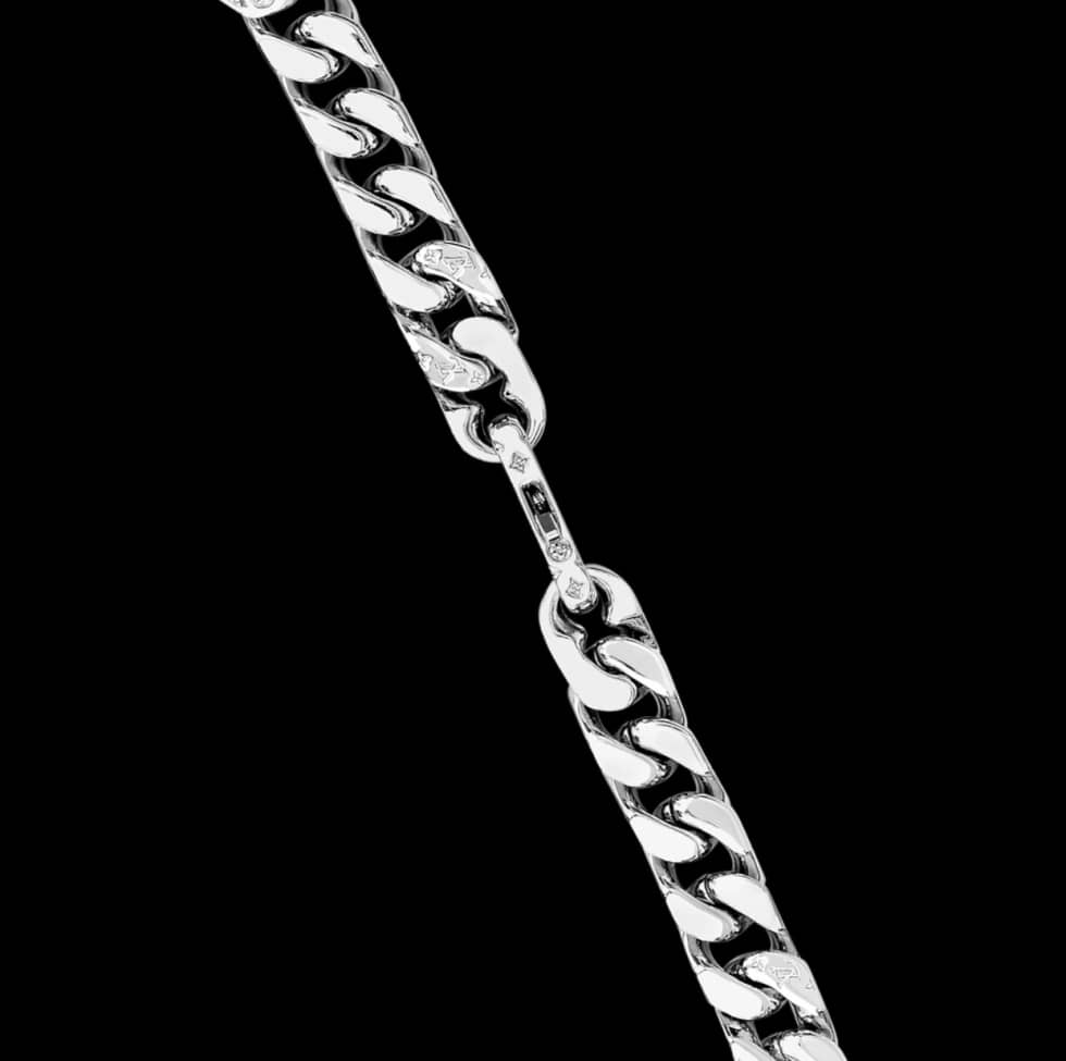 Fake L0vis Vvtt0n Logo Necklace