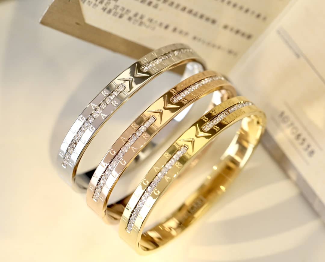 Knockoff Bv1g*ai Logo Bracelet