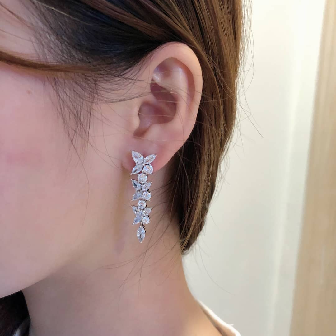 Wholesale T*f*ny Logo Earring