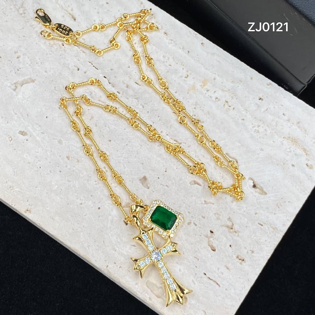 Ch*0me He**ts Necklace For Sale