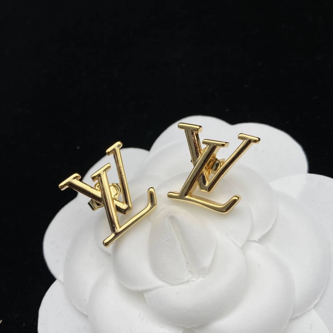 Fake L0vis Vvtt0n Logo Earring